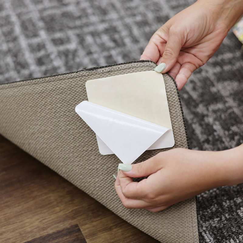 Mohawk Home Grippers 0.1'' Thick Corner Grips Rug Tape/Adhesive